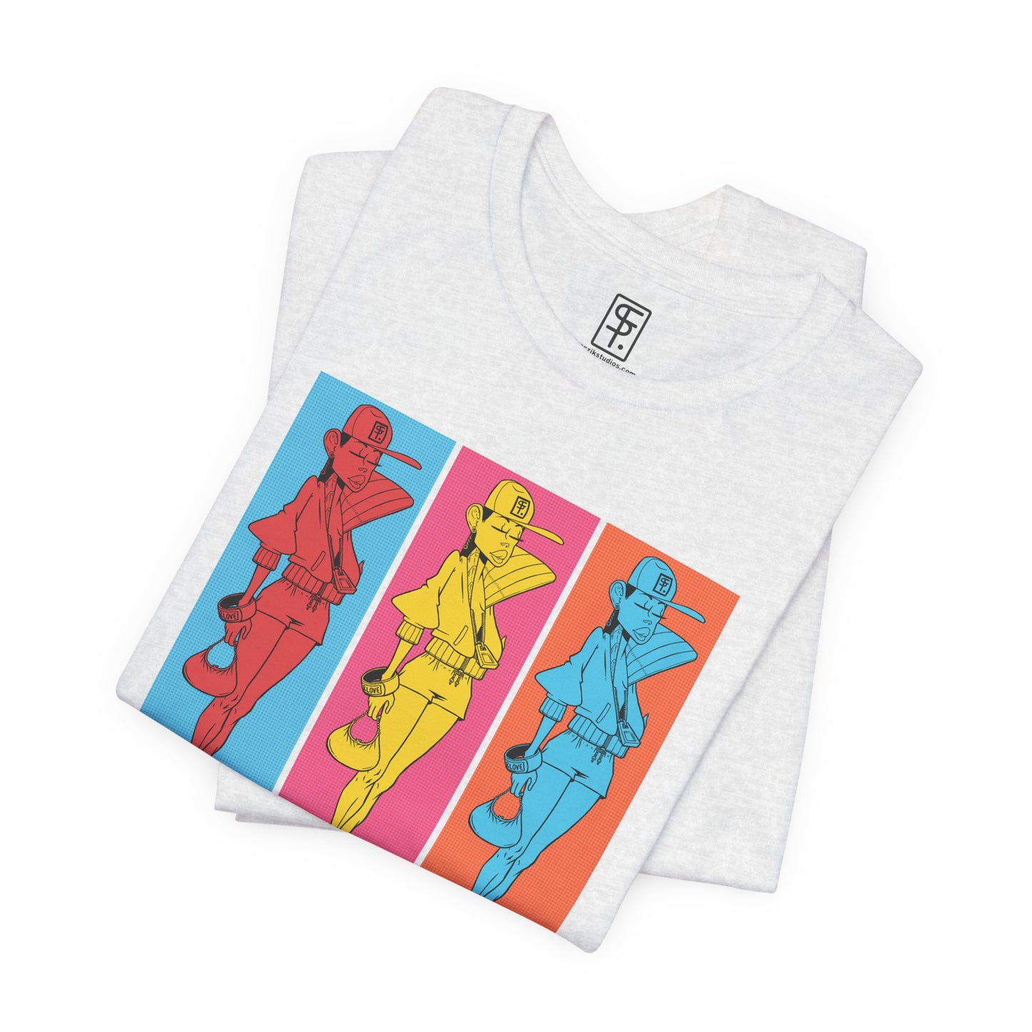 Pop Art Triptych-Unisex Tee