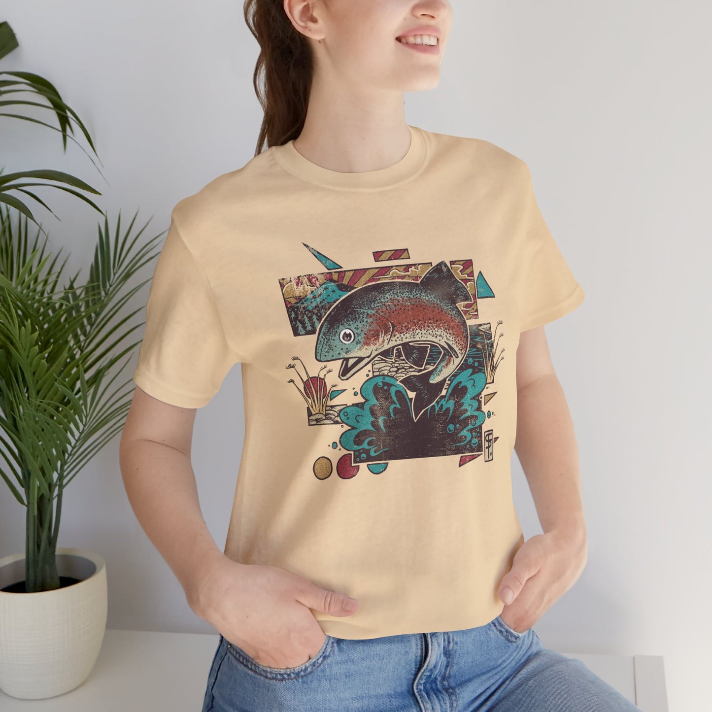 Rainbow Trout-Unisex Tee