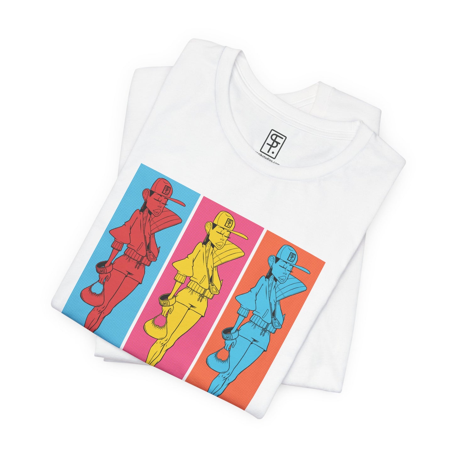 Pop Art Triptych-Unisex Tee