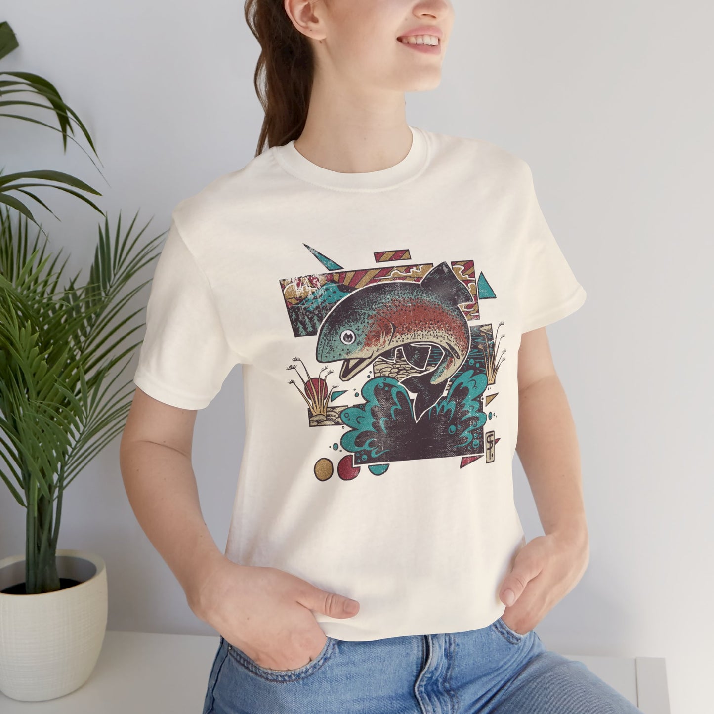 Rainbow Trout-Unisex Tee