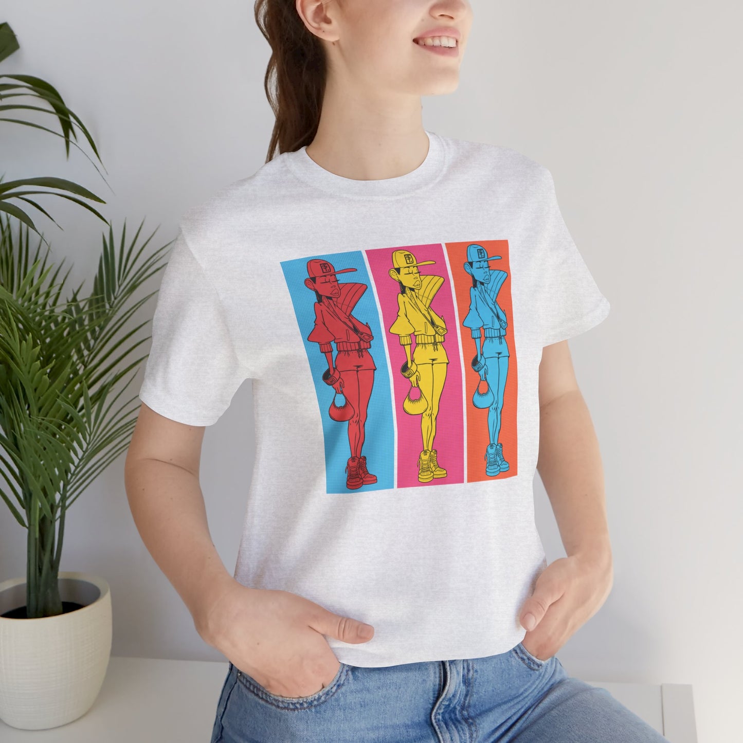 Pop Art Triptych-Unisex Tee