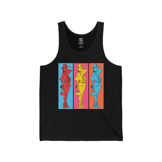 Pop Art Triptych Tank