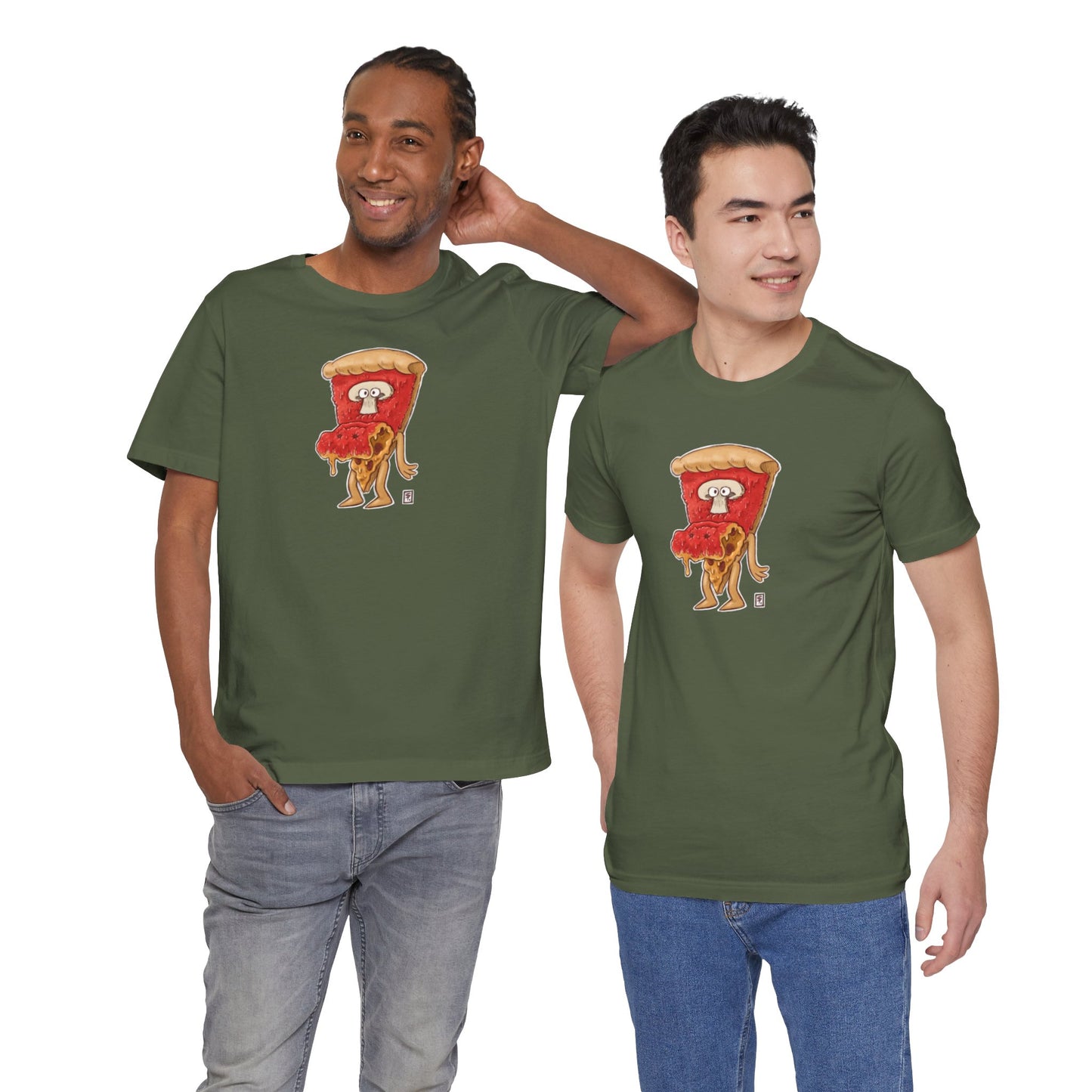 Face-Melted Pizza Tee